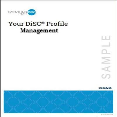 Everything DiSC® Management on Catalyst™ Report