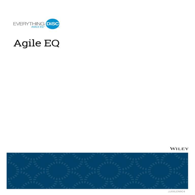 Everything DiSC® Agile EQ™ Report